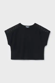 Mayoral tricou copii culoarea negru, 6023 imagine