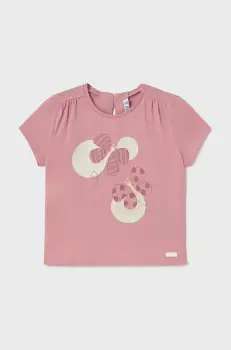 Mayoral tricou copii culoarea roz, 1043 imagine
