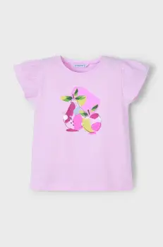 Mayoral tricou copii culoarea roz, 3015 imagine