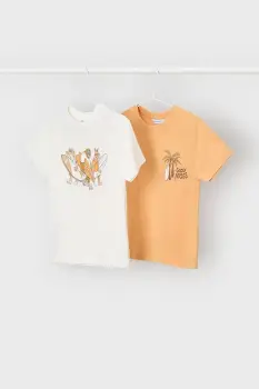Mayoral tricou de bumbac pentru copii 2-pack imagine