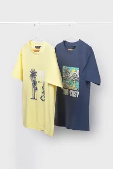 Mayoral tricou de bumbac pentru copii 2-pack imagine