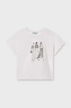 Mayoral tricou de bumbac pentru copii culoarea gri, 6030 imagine