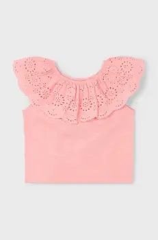 Mayoral tricou de bumbac pentru copii culoarea portocaliu, 3012 imagine