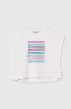 Mayoral tricou de bumbac pentru copii culoarea violet, 6026 imagine