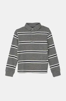 Mayoral tricou polo copii culoarea gri, modelator, 7102 imagine