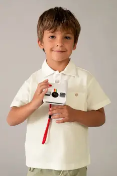 Mayoral tricouri polo din bumbac pentru copii imagine