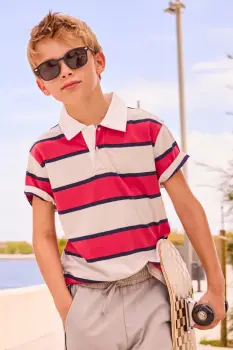 Mayoral tricouri polo din bumbac pentru copii imagine