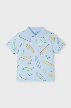 Mayoral tricouri polo din bumbac pentru copii modelator, 3110 imagine