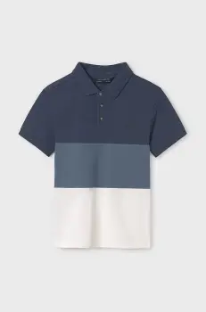 Mayoral tricouri polo din bumbac pentru copii modelator, 6132 imagine