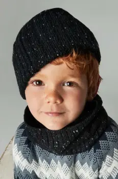 Mayoral un set din caciula si fular pentru copii culoarea verde, 10824 imagine