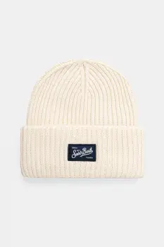 MC2 Saint Barth caciula din amestec de lana culoarea roz, din tricot gros imagine