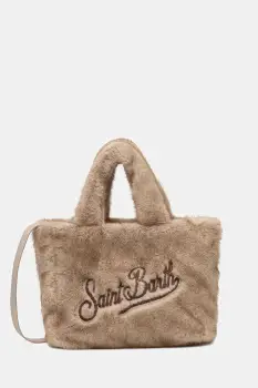 MC2 Saint Barth geanta culoarea bej, COL0033 imagine