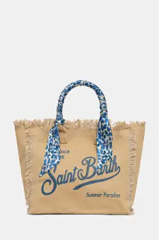 MC2 Saint Barth geanta shopper pentru femei din bumbac imagine