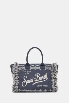 MC2 Saint Barth geanta shopper pentru femei, din bumbac imagine
