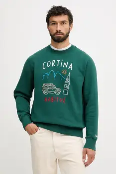 MC2 Saint Barth hanorac de bumbac x Peanuts culoarea bleumarin, cu imprimeu imagine