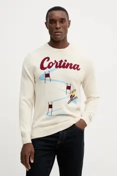 MC2 Saint Barth pulover de lana culoarea galben imagine