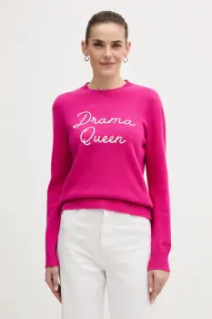 MC2 Saint Barth pulover de lana culoarea gri, QUE0010 imagine