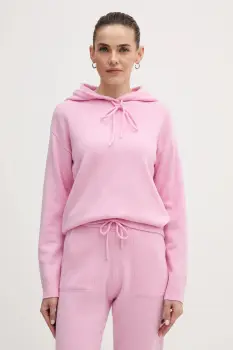 MC2 Saint Barth pulover de lana culoarea roz, ELD004 imagine