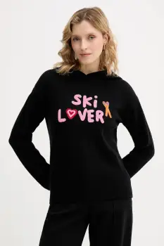 MC2 Saint Barth pulover din amestec de lana culoarea negru, SUA002 imagine