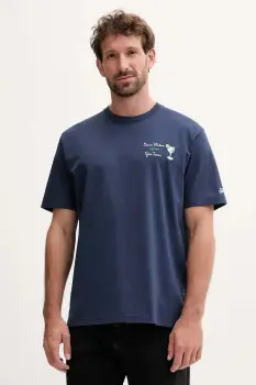 MC2 Saint Barth tricou din bumbac culoarea roz, cu imprimeu imagine