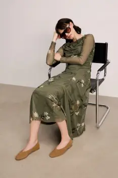 Medicine balerini din piele intoarsa imagine