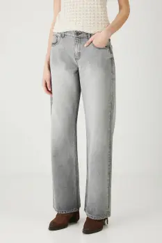 Medicine blugi din bumbac culoarea gri imagine