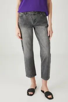 Medicine blugi din bumbac culoarea gri imagine