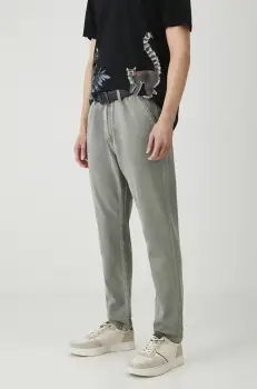 Medicine blugi din bumbac culoarea verde imagine