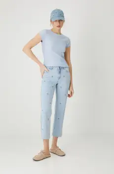 Medicine blugi din bumbac femei imagine