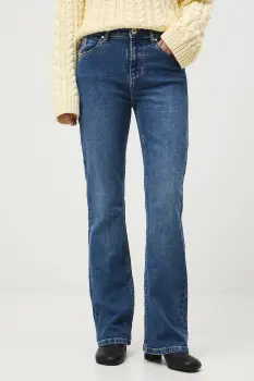 Medicine blugi flared pentru femei imagine