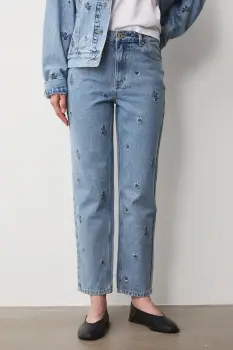 Medicine blugi mom fit pentru femei imagine