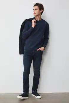 Medicine blugi slim fit pentru barbati imagine