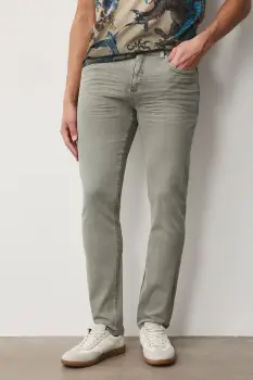 Medicine blugi slim fit pentru barbati imagine