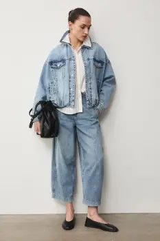 Medicine blugi slouchy pentru femei imagine