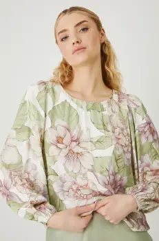 Medicine bluza culoarea alb, modelator imagine