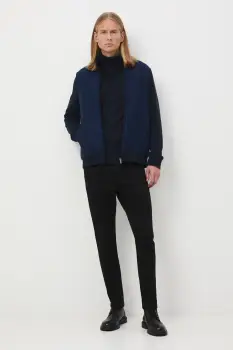 Medicine bluza culoarea albastru marin imagine