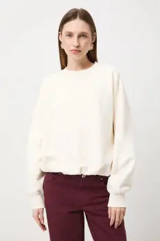 Medicine bluza culoarea bej imagine