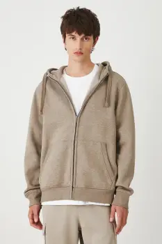 Medicine bluza culoarea bej, cu gluga imagine