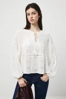 Medicine bluza culoarea bej, cu imprimeu imagine