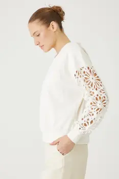 Medicine bluza culoarea bej, neted imagine