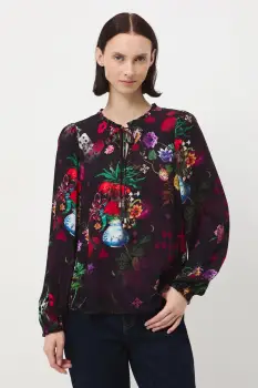 Medicine bluza culoarea bordo, modelator imagine