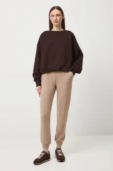 Medicine bluza culoarea maro imagine