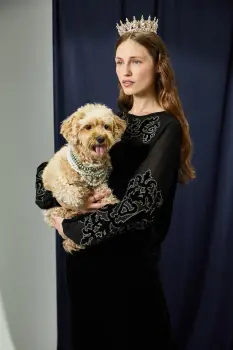 Medicine bluza culoarea negru, cu imprimeu imagine