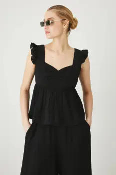 Medicine bluza culoarea negru, neted imagine