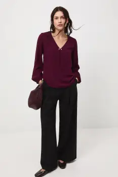 Medicine bluza culoarea roz, neted imagine