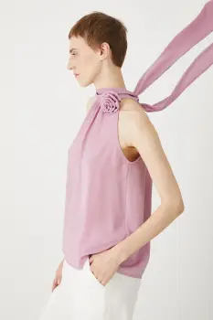 Medicine bluza culoarea roz, neted imagine