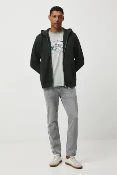 Medicine bluza culoarea verde, cu gluga imagine