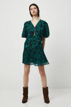 Medicine bluza culoarea verde, cu imprimeu imagine