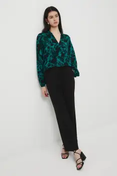 Medicine bluza culoarea verde, cu imprimeu imagine