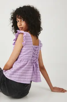 Medicine bluza culoarea violet, neted imagine